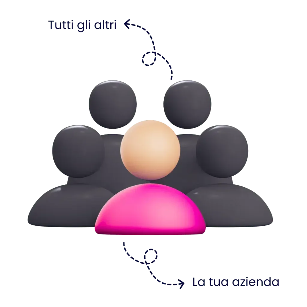 La tua azienda si distingue da tutti gli altri